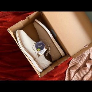 TOMS Navi Oxford in Cobblestone Grey Mens 11